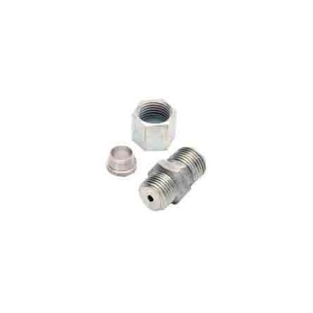 Alemite Condensing Fitting, 14 In Tubex18 In Male Ptf Sae Special Short Thread, 1564 In 381282-1